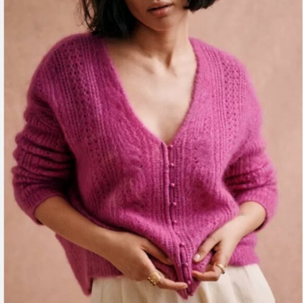 Sezane Susanna Cardigan - Picture 1 of 6